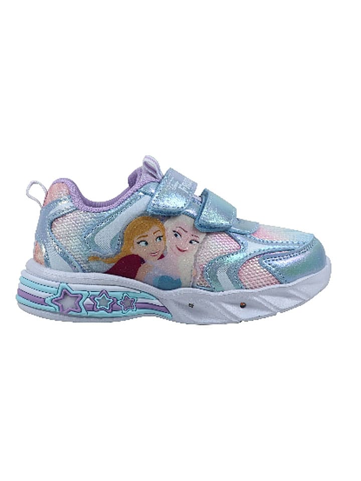 Disney Die Eiskönigin Sneakers "Disney Die Eiskönigin" in Blau/ Rosa - 53% | Größe 31 | Kindersneakers