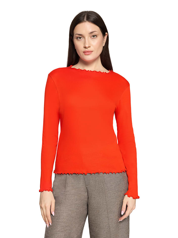 CARTOON Longsleeve in Rot - 55% | Größe 42 | Damen-tops