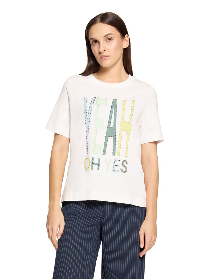 CARTOON Shirt in Weiß - 56% | Größe 46 | Damen-tops