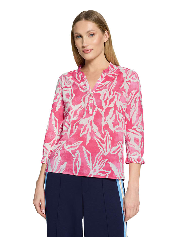 CARTOON Bluse in Pink/ Creme - 70% | Größe 36 | Damen-blusen