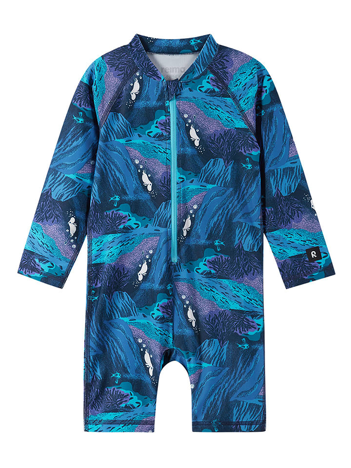 Reima Badeoverall "Moomin Sandig" in Blau - 39% | Größe 98 | Baby-bademode