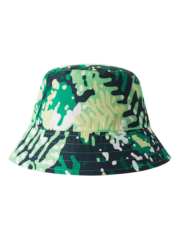 Reima Wende-Sonnenhut "Viehe" in Dunkelblau/ Grün - 16% | Größe 48 cm | Baby-caps-huete