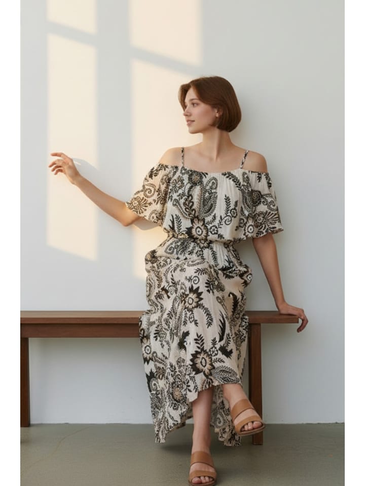 William de Faye Kleid in Schwarz/ Weiß - 72% | Größe 34 | Damen-kleider