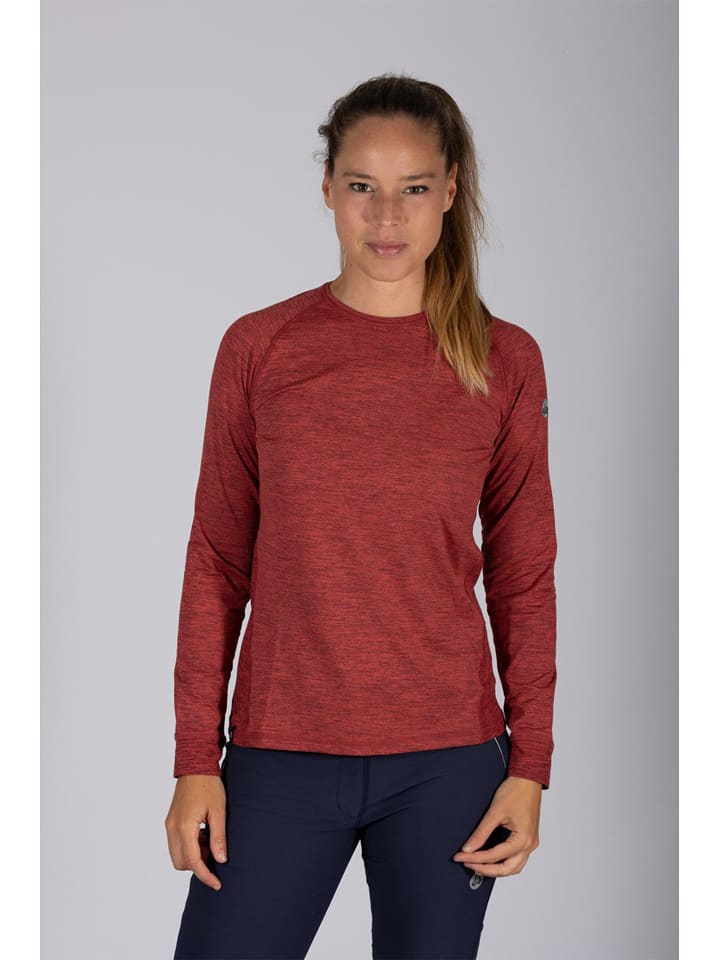 Maul Sport Funktionsshirt "Evora" in Rot - 55% | Größe 36 | Damen-outdoor-tops-shirts