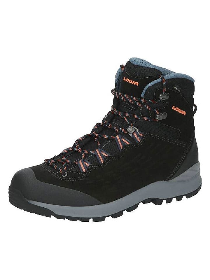 LOWA Leder-Trekkingboots "Explorer II GTX" in Schwarz - 21% | Größe 42 | Damen-outdoor-sport-schuhe