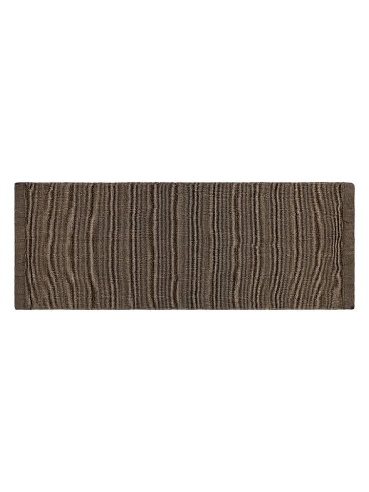 Rento Saunasitzbezug ''Kenno'' in Schwarz/ Beige - (L)160 x (B)60 cm - 16% | Badtextilien
