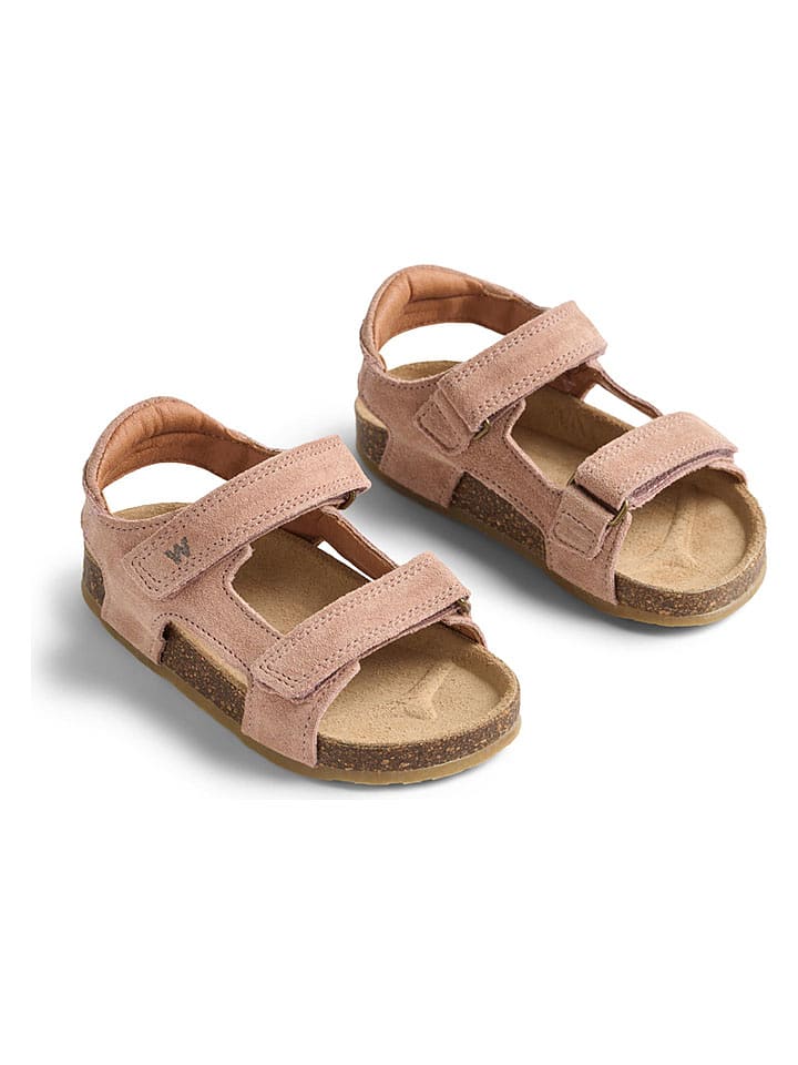 Wheat Leder-Sandalen "Corey" in Rosa - 57% | Größe 28 | Kindersandalen
