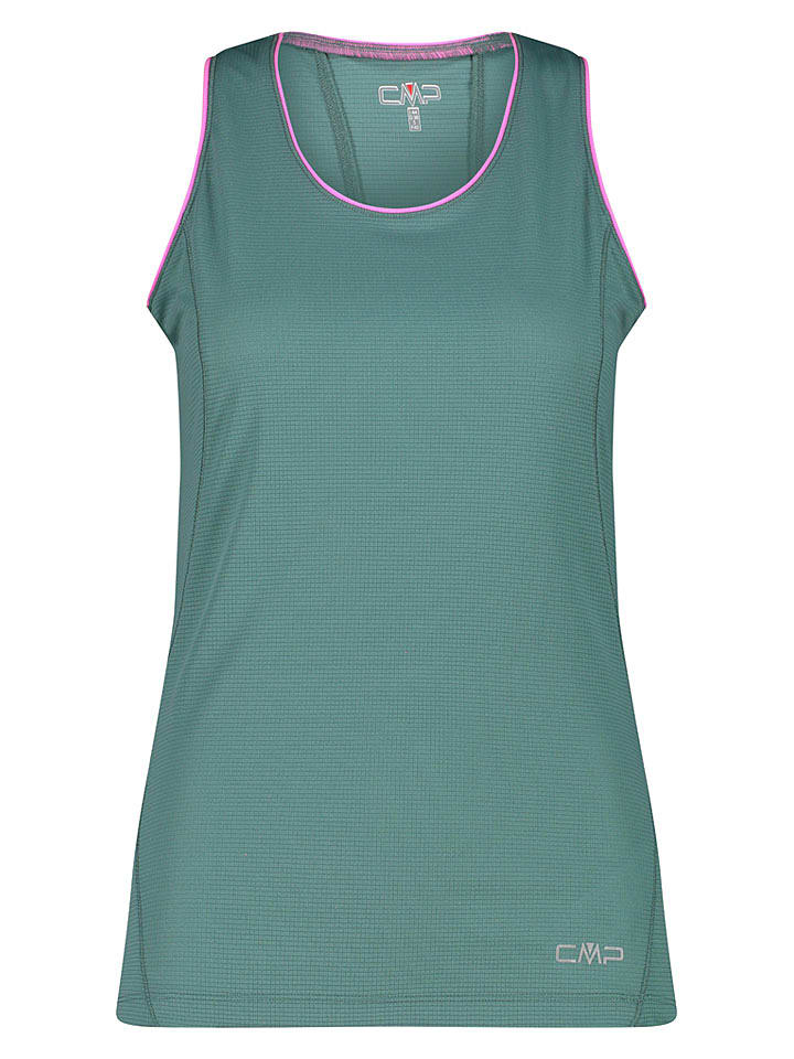 cmp Funktionstop in Grün - 43% | Größe 42 | Damen-outdoor-tops-shirts