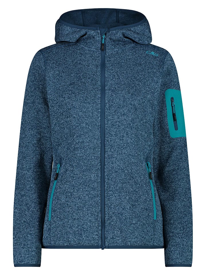 cmp Fleecejacke in Dunkelblau - 54% | Größe 42 | Damenjacken