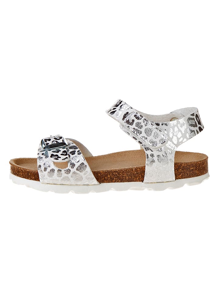 BIO PINGÜIN Sandalen in Silber - 75% | Größe 25 | Kindersandalen