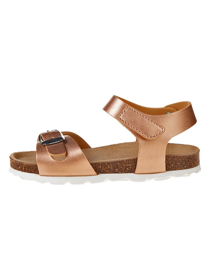BIO PINGÜIN Sandalen in Kupfer - 73% | Größe 25 | Kindersandalen