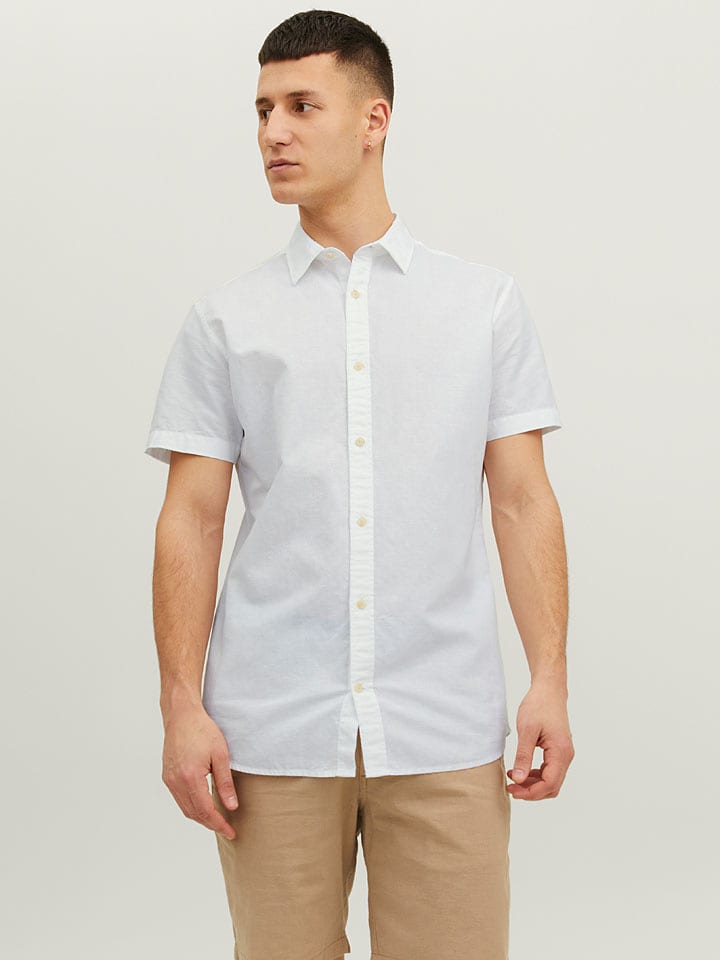 Jack & Jones Koszula "Summer" w kolorze białym rozmiar: XL