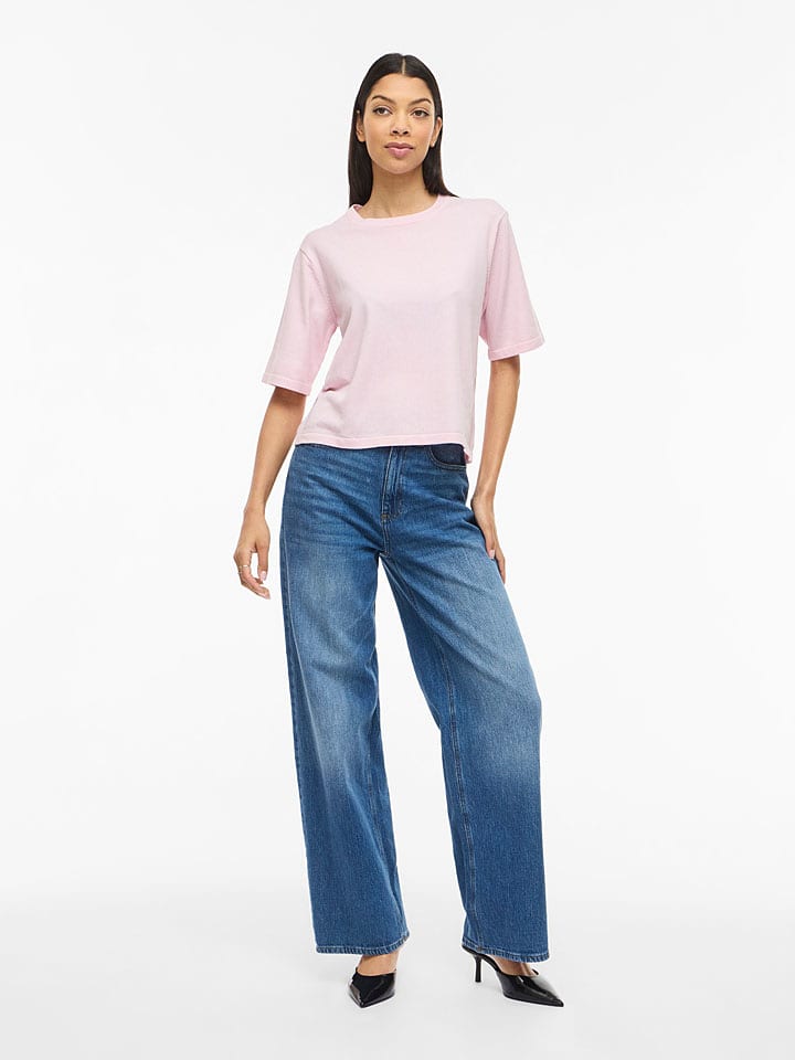 Vila Shirt "Vimalu" in Rosa - L