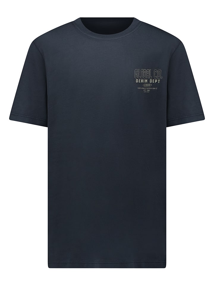 Cars Shirt "Klive" in Dunkelblau - 50% | Größe 3XL | Herren-plussize