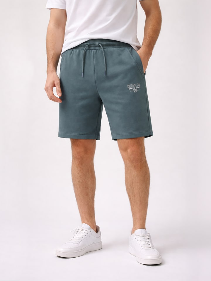 Cars Shorts "Graze" in Grau - 45% | Größe M | Herren-plussize