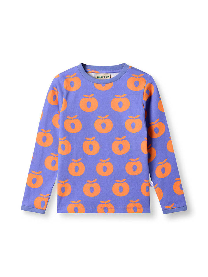Småfolk Longsleeve in Lila - 54% | Größe 86/92 | Baby-langarmshirts
