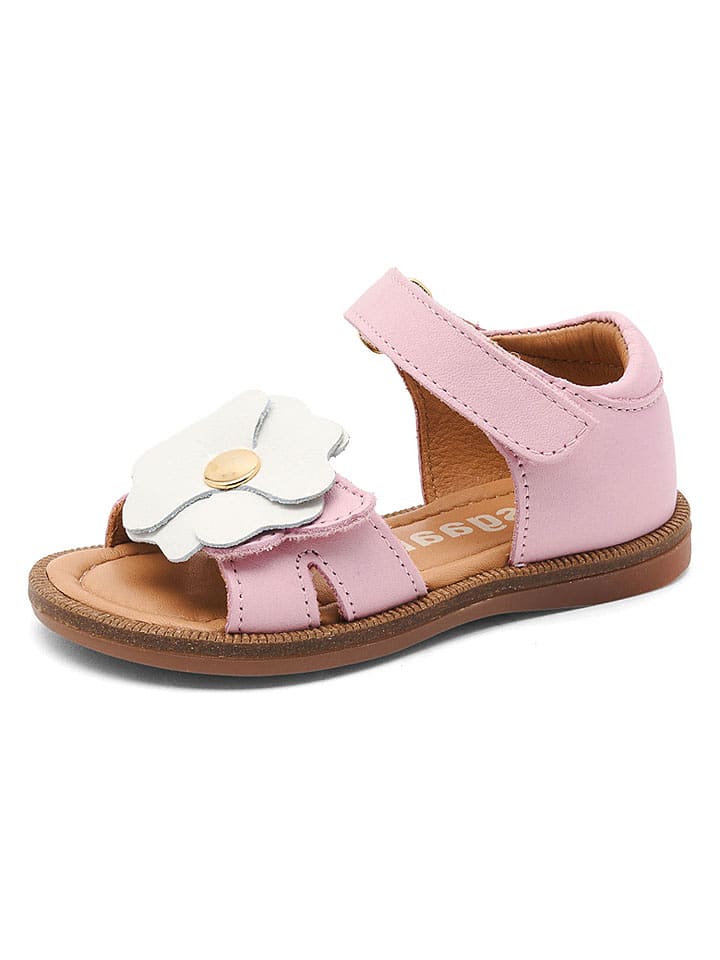 bisgaard Leder-Sandalen "Barbara" in Rosa - 50% | Größe 23 | Babysandalen