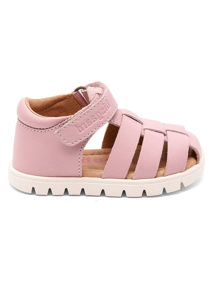 bisgaard Leder-Halbsandalen "Berth" in Rosa - 47% | Größe 32 | Babysandalen