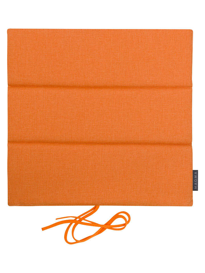 Magma Heimtex Outdoor-Stuhlkissen ''Capri'' in Orange - (L)40 x (B)40 cm - 31% | Dekokissen