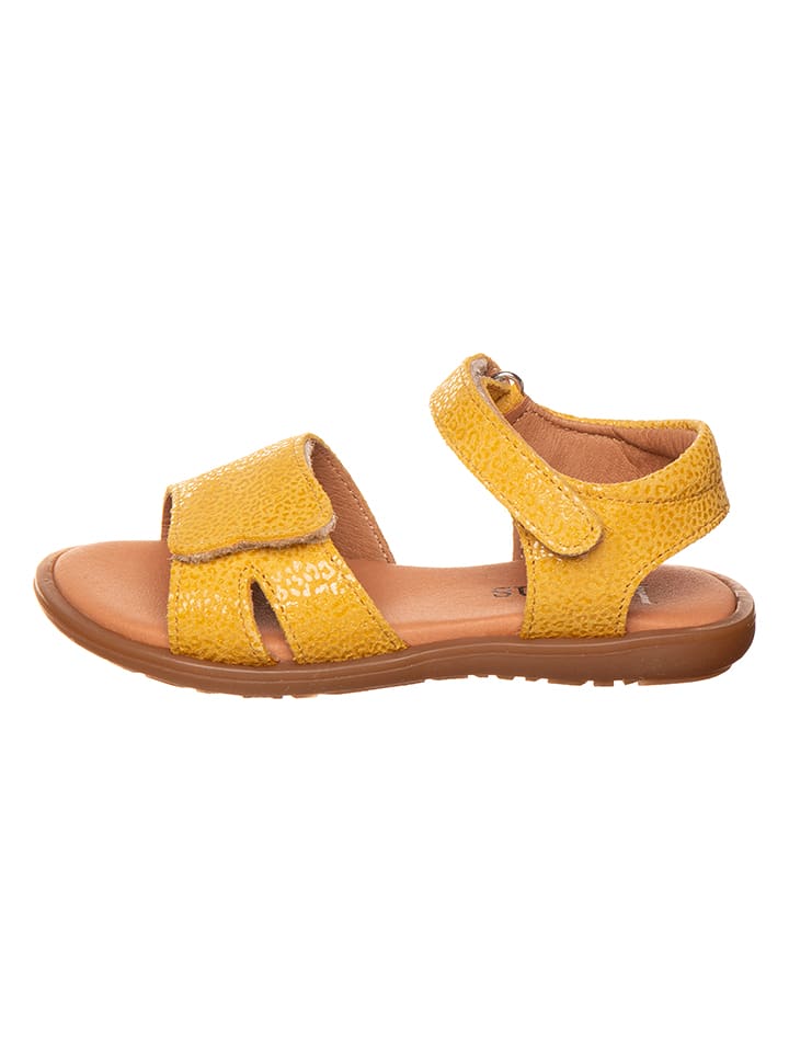 kmins Leder-Sandalen in Gelb - 49% | Größe 29 | Kindersandalen