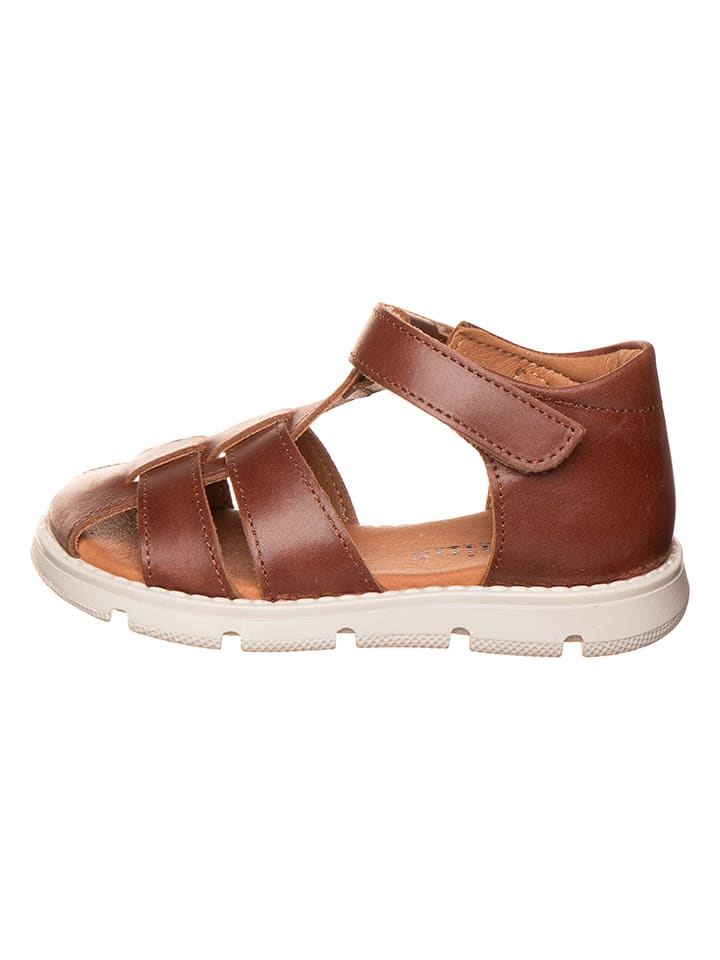 kmins Leder-Halbsandalen in Braun - 46% | Größe 25 | Kindersandalen