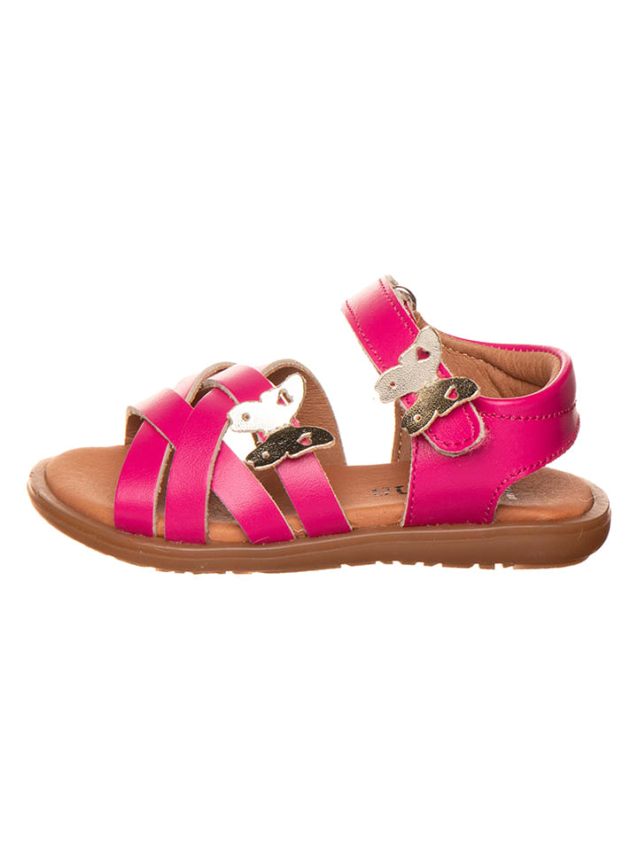 kmins Leder-Sandalen in Pink - 50% | Größe 29 | Kindersandalen
