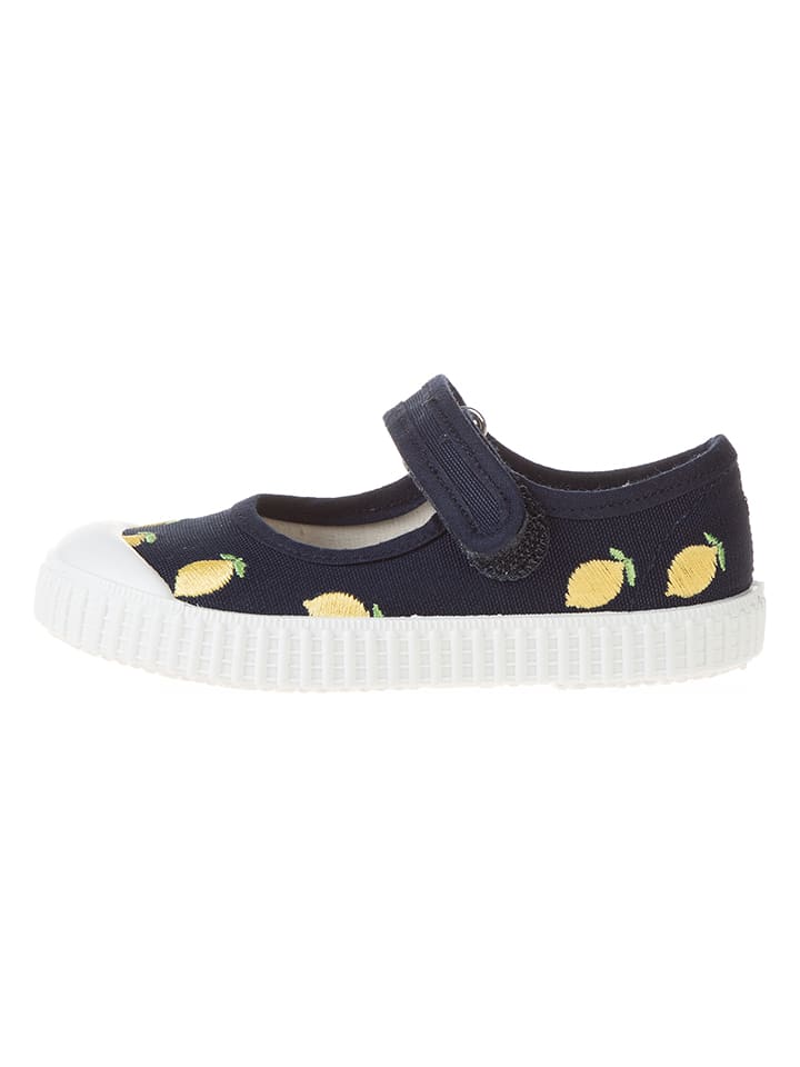 kmins Spangenballerinas in Dunkelblau - 40% | Größe 28 | Baby-schnuerschuh