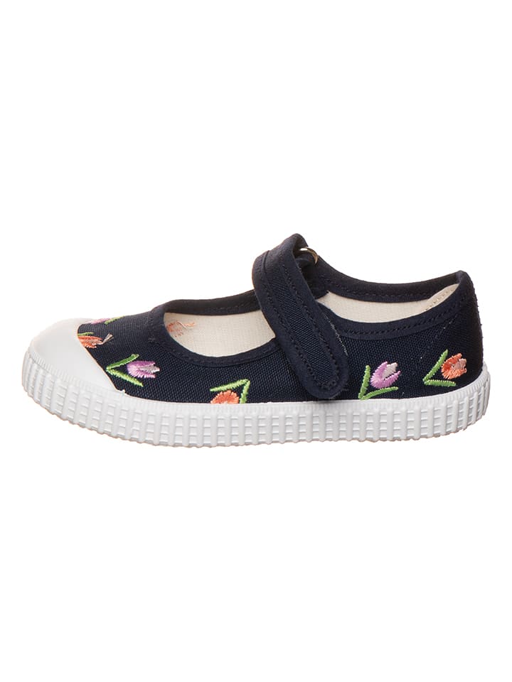 kmins Spangenballerinas in Dunkelblau - 48% | Größe 24 | Kinderballerinas