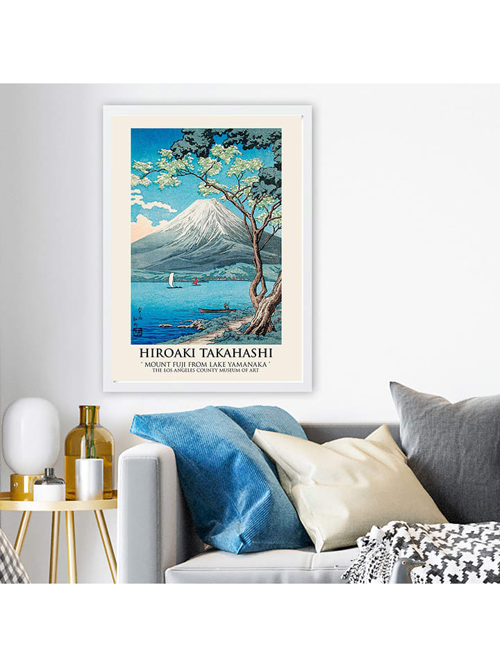 wall addiction Gerahmter Holz-Kunstdruck - (L)75 x (B)55 cm - 63% | Wanddekoration