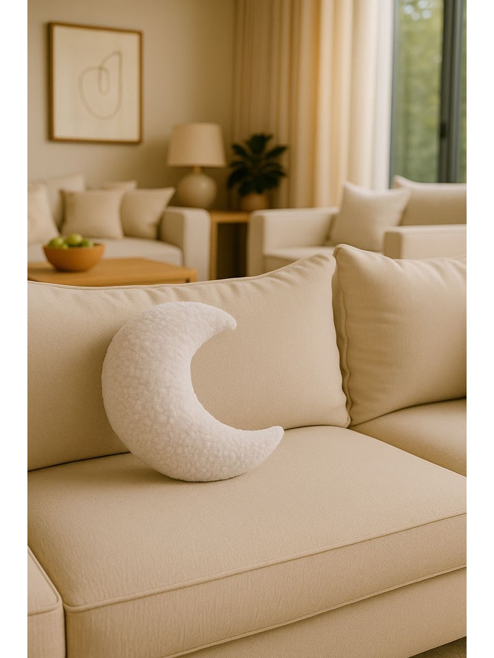 Wallity Kissen in Weiß - (L)29 x (B)10 cm - 75% | Dekokissen