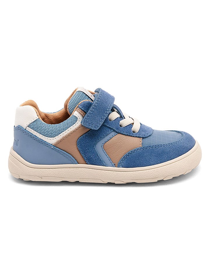 bisgaard Leder-Barfußschuhe "Yuki" in Blau - 54% | Größe 34 | Kindersneakers