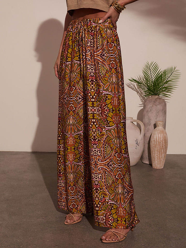 LA Angels Hose in Hellbraun/ Khaki/ Beige - 66% | Größe S | Damenhosen