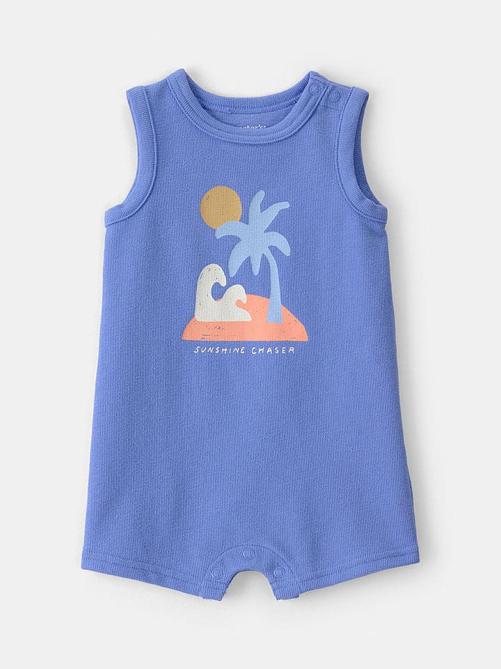 carter's Spieler in Blau - 32% | Größe 68 | Babyoveralls