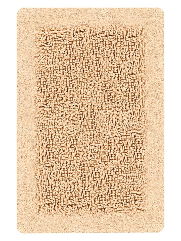 Heckett Lane Badvorleger "Buchara" in Beige - 53% | Größe 70x120 cm | Heimtextilien-badematten