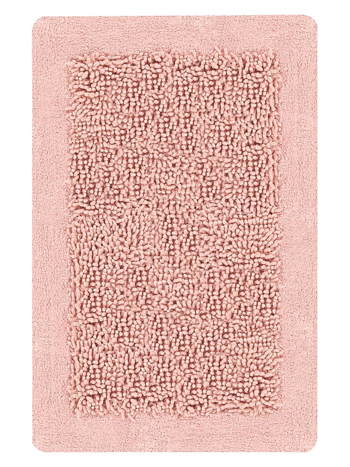 Heckett Lane Badvorleger "Buchara" in Rosa - 51% | Größe 60x60 cm | Heimtextilien-badematten