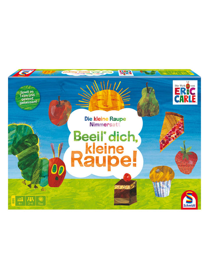 Schmidt Spiele Kinderspiel "Die kleine Raupe Nimmersatt, Beeil dich, kleine Raupe!"-ab 4 Jahren - 15% | Gesellschaftsspiele