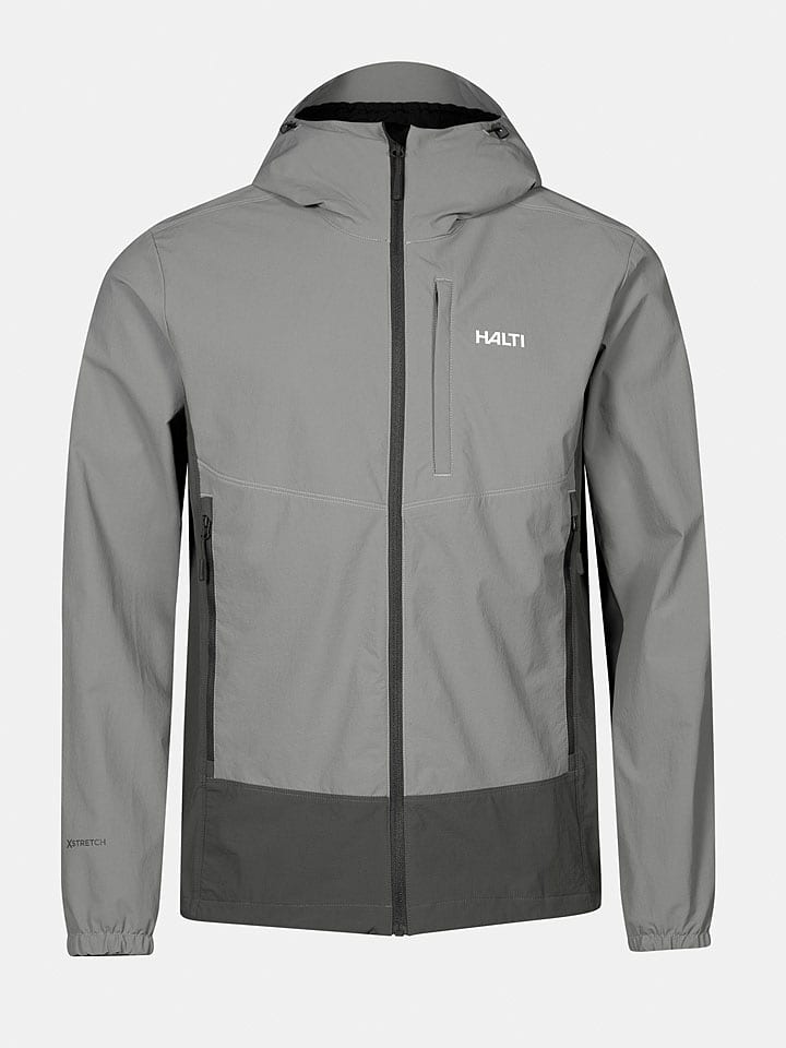 Halti Funktionsjacke "Pallas Evo" in Grau - 53% | Größe M | Herren-outdoorjacken