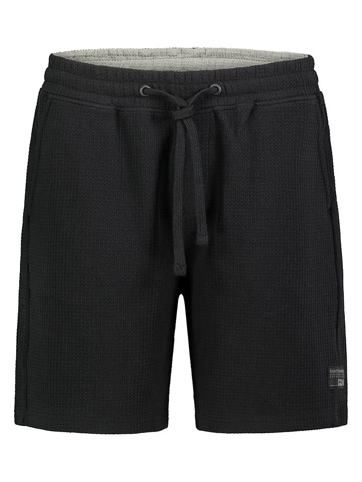 Eight2Nine Sweatshorts in Schwarz - 50% | Größe M | Herren-plussize