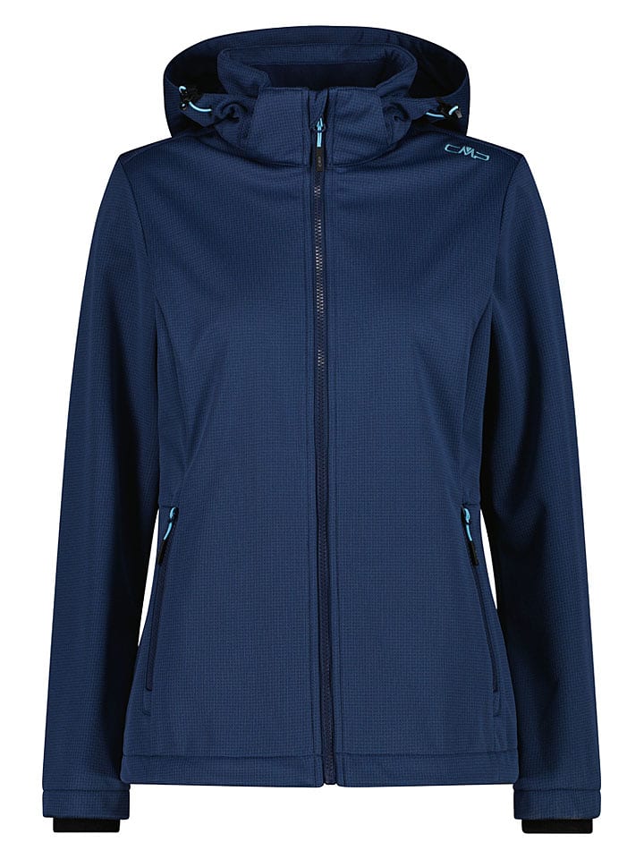 cmp Softshelljacke in Dunkelblau - 51% | Größe 46 | Damen-outdoorjacken
