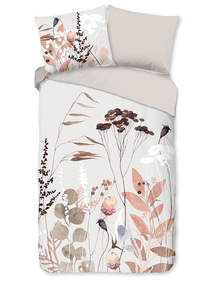 Good Morning Bettwäsche-Set ''Moya'' in Grün/ Bunt - 54% | Größe 140x220 cm | Bettwaesche-bettwaren