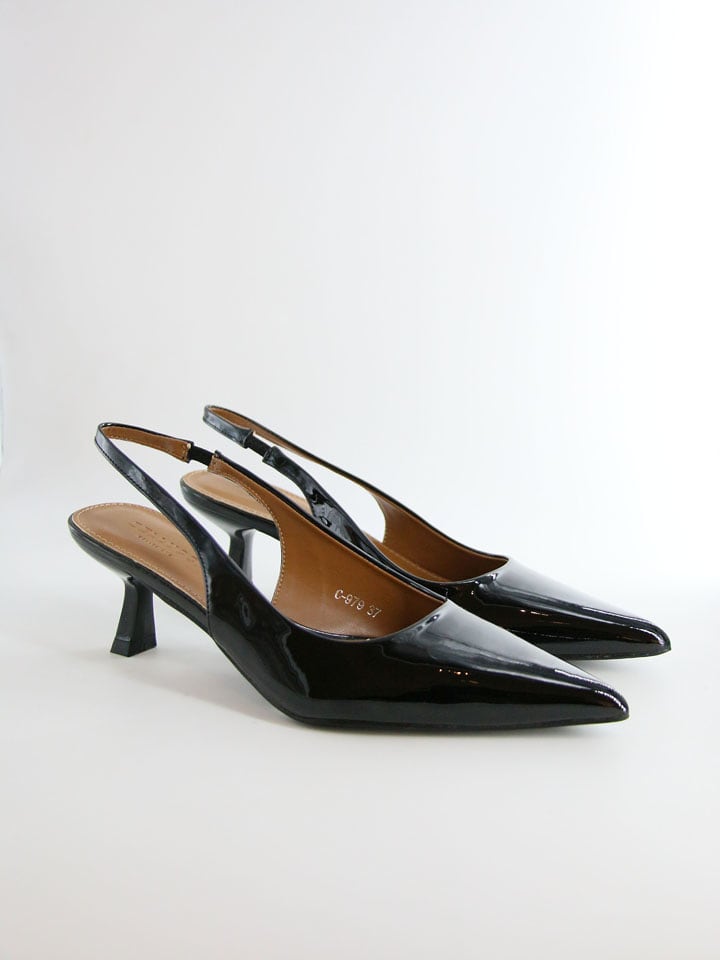Bellucci Slingpumps in Schwarz - 62% | Größe 41 | Pumps