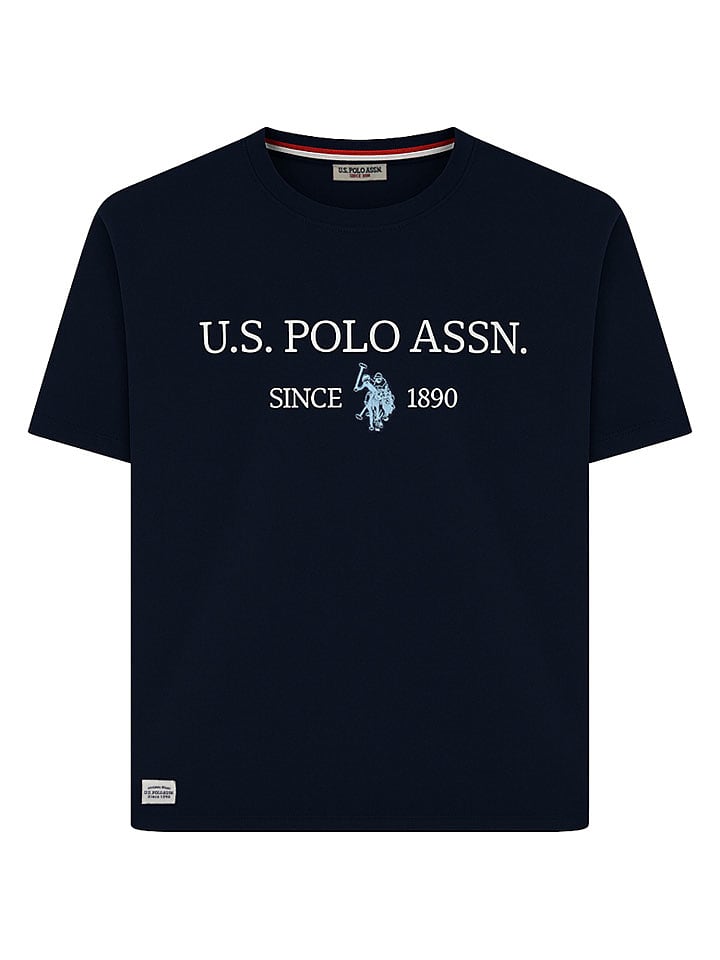 U.S. Polo Assn. Shirt in Dunkelblau - 29% | Größe XL | Herren-plussize