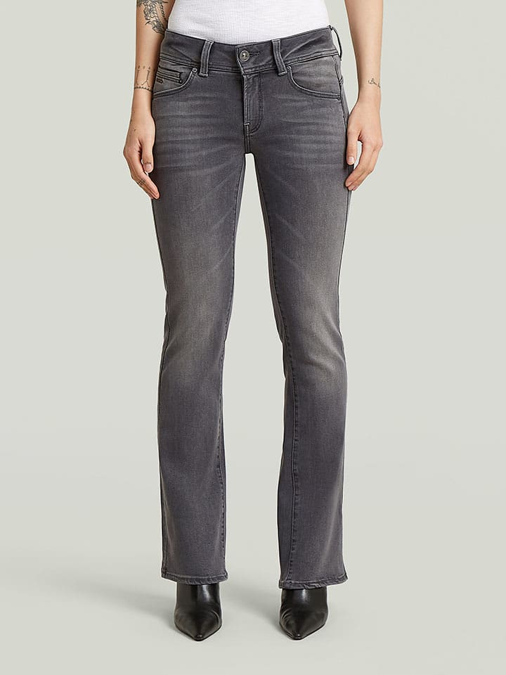 G-Star Jeans - Bootcut fit - in Anthrazit - 50% | Größe W25/L30 | Damenjeans