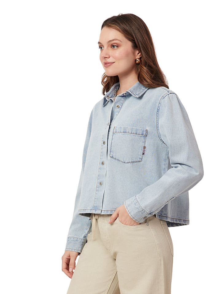 Scotch & Soda Jeansjacke in Hellblau - 63% | Größe M | Damenjacken