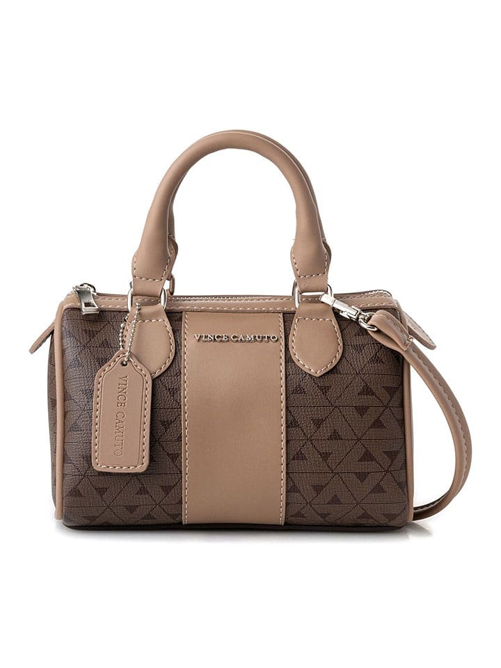 Vince Camuto Henkeltasche in Braun/ Beige - (B)21 x (H)13 x (T)13 cm - 84% | Damen-taschen