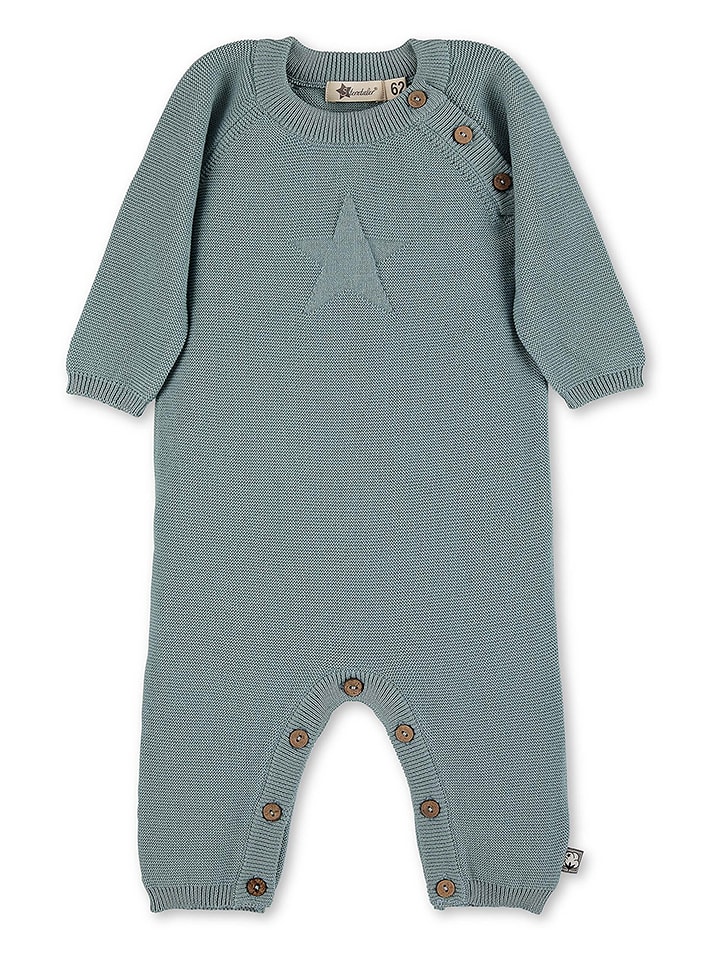 Sterntaler Strick-Overall in Grün - 57% | Größe 86 | Strampler