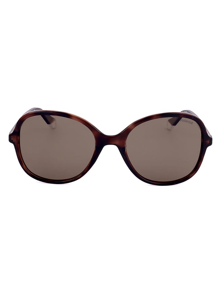 Polaroid Damen-Sonnenbrille in Braun - 59% | Größe 54 | Damen-brillen
