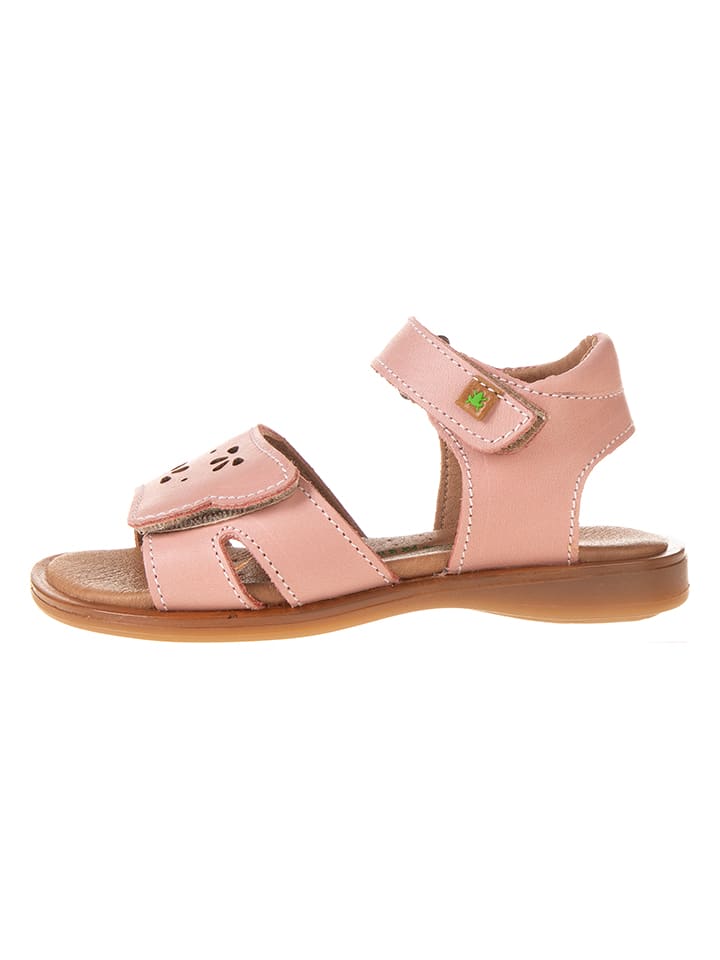 El Naturalista Leder-Sandalen in Rosa - 48% | Größe 25 | Kindersandalen
