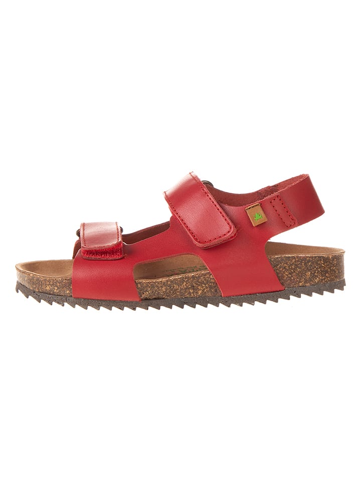 El Naturalista Leder-Sandalen in Rot - 46% | Größe 24 | Kindersandalen