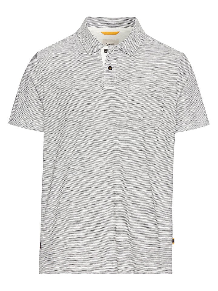 Camel Active Poloshirt in Grau - 49% | Größe 3XL | Herren-plussize